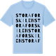 Blue Soul t-shirt med Stora Forskilen ordlek t-shirt