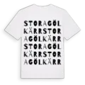 Stora Gölkärr ordlek t-shirt