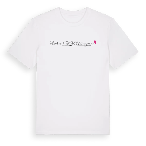Stora Källstugan hjärta t-shirt – ekologisk bomull t-shirt från Pinshirt