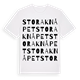 Stora Knåpet ordlek t-shirt
