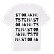 Stora Knutstena ordlek t-shirt