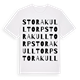 Stora Kulltorp ordlek t-shirt