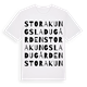 Stora Kungsladugården ordlek t-shirt