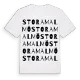Stora Malmö ordlek t-shirt