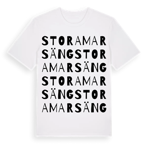 Stora Marsäng ordlek t-shirt – ekologisk bomull t-shirt från Pinshirt