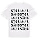 Stora Marsäng ordlek t-shirt