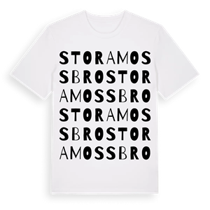 Stora Mossbro ordlek t-shirt – ekologisk bomull t-shirt från Pinshirt