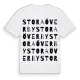 Stora Överby ordlek t-shirt
