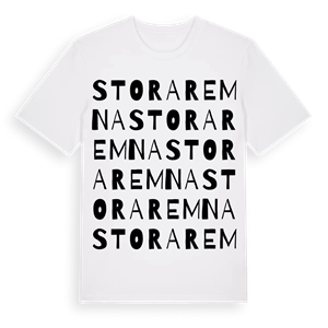 Stora Remna ordlek t-shirt – ekologisk bomull t-shirt från Pinshirt