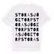 Stora Sjögetorp ordlek t-shirt