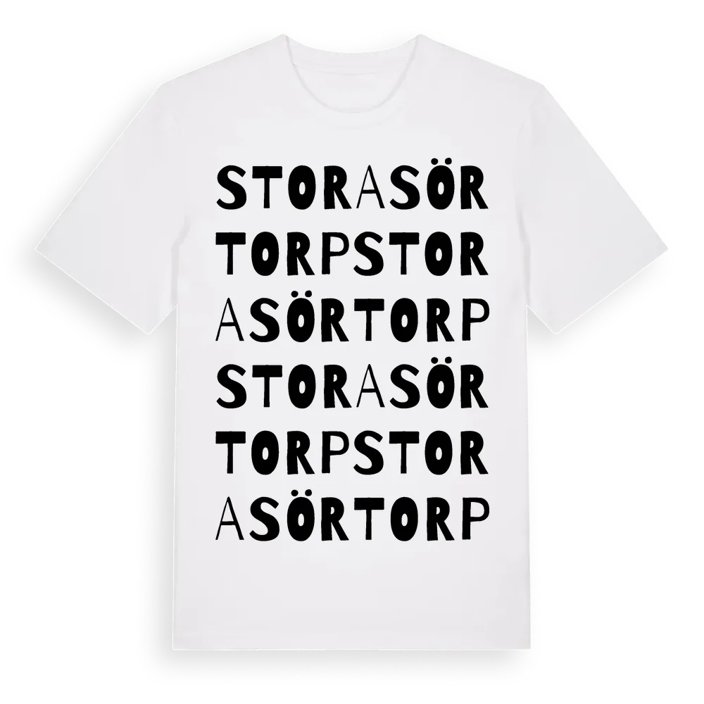 Stora Sörtorp ordlek t-shirt i miljö