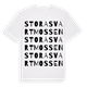 Stora Svartmossen ordlek t-shirt