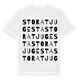 Stora Tjugesta ordlek t-shirt