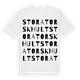 Stora Torskhult ordlek t-shirt