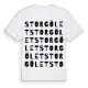 Storgölet ordlek t-shirt
