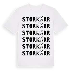 Storkärr ordlek t-shirt – ekologisk bomull t-shirt från Pinshirt