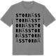 Mid Heather Gray t-shirt med Stornäs ordlek t-shirt