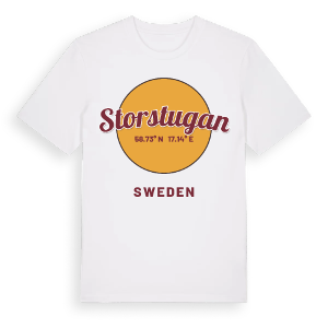 Storstugan cirkel t-shirt – ekologisk bomull t-shirt från Pinshirt