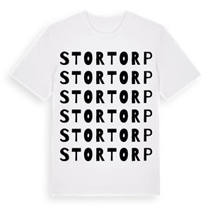 Stortorp ordlek t-shirt – ekologisk bomull t-shirt från Pinshirt