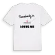 Någon i Strandslund älskar mig t-shirt