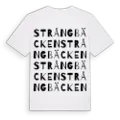 Strångbäcken ordlek t-shirt