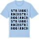 Blue Soul t-shirt med Strånggården ordlek t-shirt