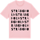 Pink Cotton t-shirt med Strångholm ordlek t-shirt