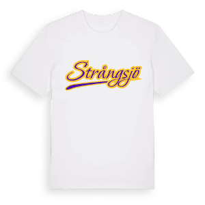 Strångsjö baseball t-shirt – ekologisk bomull t-shirt från Pinshirt