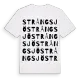 Strångsjö ordlek t-shirt