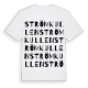 Strömkullen ordlek t-shirt