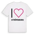 Jag älskar Strömsborg t-shirt stort tryck