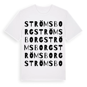 Strömsborg ordlek t-shirt – ekologisk bomull t-shirt från Pinshirt