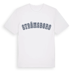 Strömsborg college t-shirt – ekologisk bomull t-shirt från Pinshirt