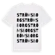 White t-shirt med Strömsborg ordlek t-shirt