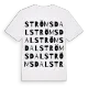 Strömsdal ordlek t-shirt