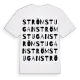 Strömstugan ordlek t-shirt