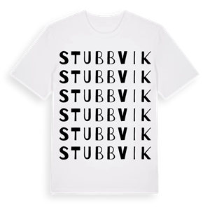 Stubbvik ordlek t-shirt – ekologisk bomull t-shirt från Pinshirt