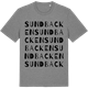 Mid Heather Gray t-shirt med Sundbacken ordlek t-shirt