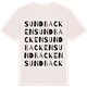 Vintage White t-shirt med Sundbacken ordlek t-shirt