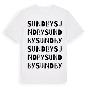 Sundby ordlek t-shirt – ekologisk bomull t-shirt från Pinshirt