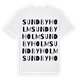 Sundbyholm ordlek t-shirt