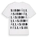 Sundhälla ordlek t-shirt