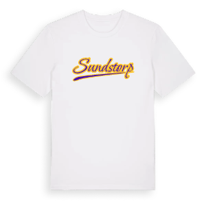 Sundstorp baseball t-shirt – ekologisk bomull t-shirt från Pinshirt