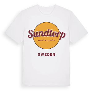 Sundtorp cirkel t-shirt – ekologisk bomull t-shirt från Pinshirt