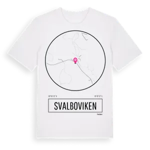 Svalboviken t-shirt – ekologisk bomull t-shirt från Pinshirt