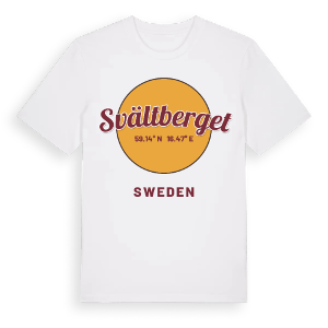 Svältberget cirkel t-shirt – ekologisk bomull t-shirt från Pinshirt