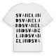 Svanelund ordlek t-shirt