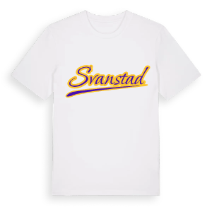 Svanstad baseball t-shirt – ekologisk bomull t-shirt från Pinshirt