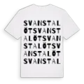 Svanstalöt ordlek t-shirt