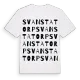Svanstatorp ordlek t-shirt